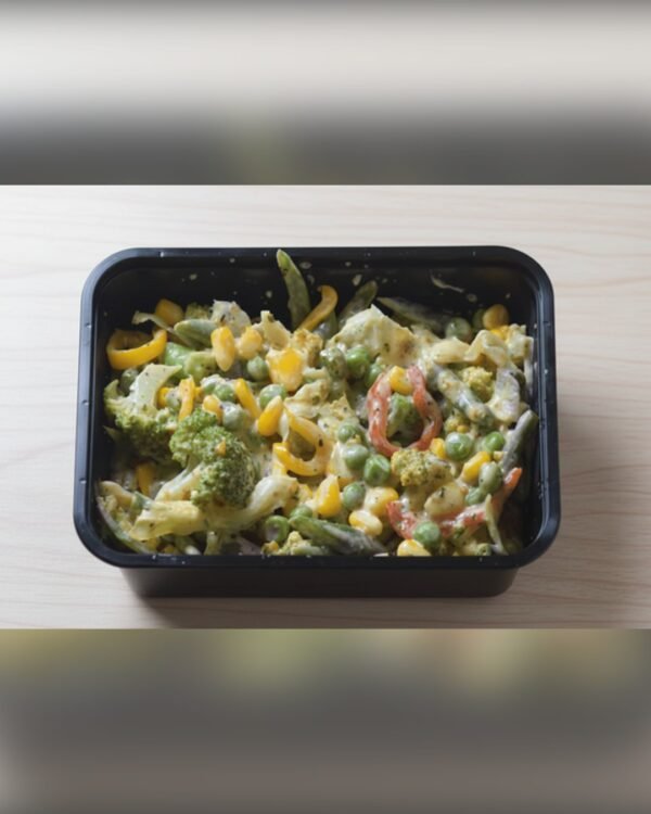 Broccoli Bean Salad Platter