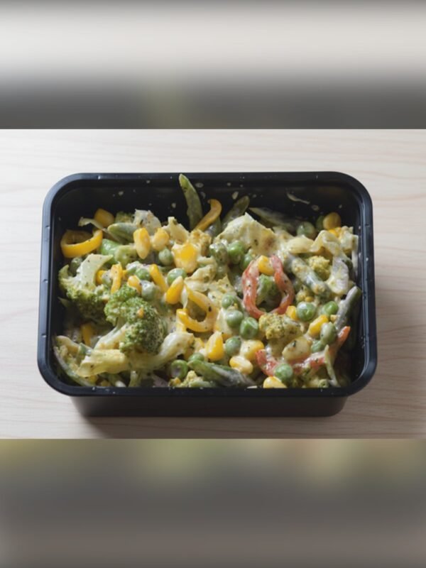 Broccoli Bean Salad Platter