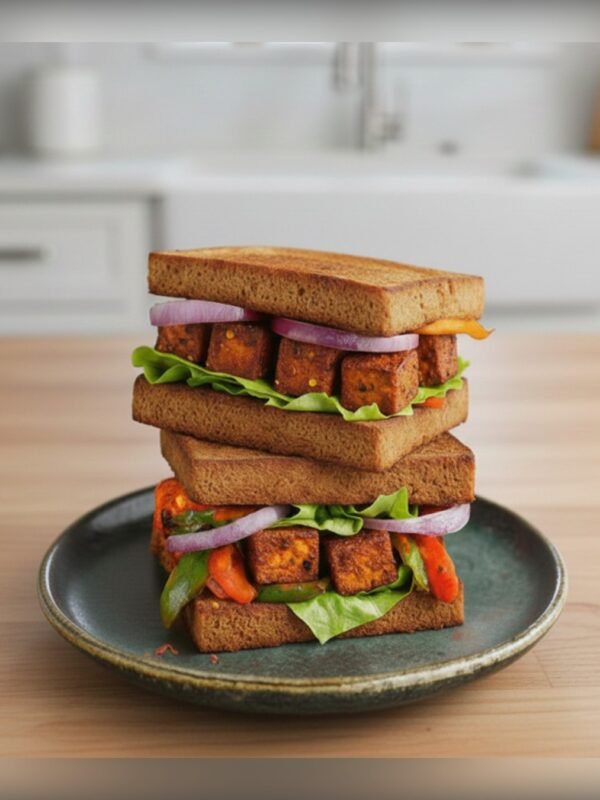 Dairy-Free Tofu Whole wheat/Multi grain bread Sandwich