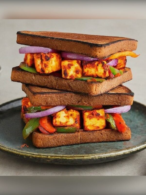 Paneer Tikka Whole wheat/Multi grain bread Sandwich