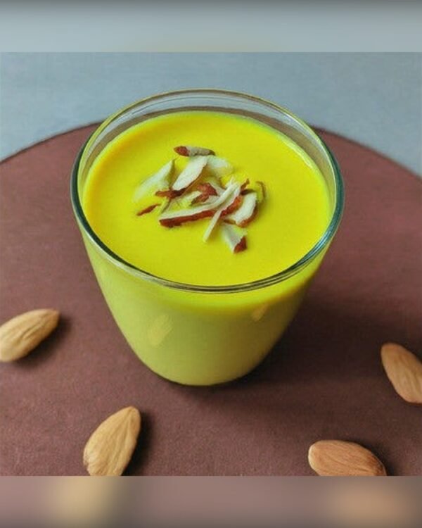 Golden Milk Frappe (Badam Turmeric)