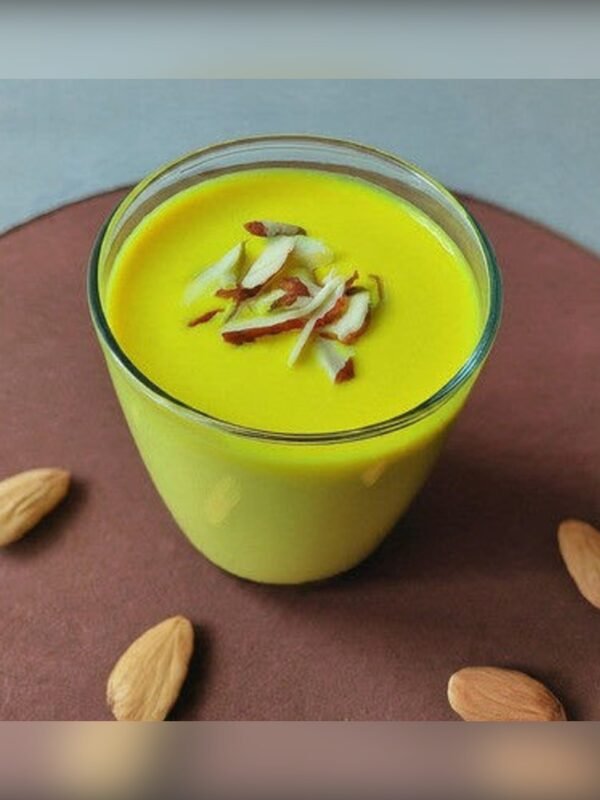 Golden Milk Frappe (Badam Turmeric)